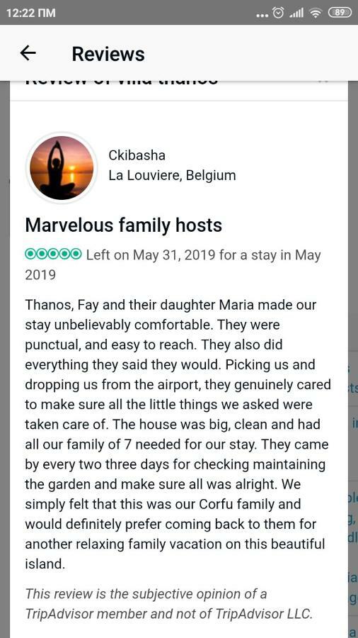 Villa Thanos 마라티아스 외부 사진